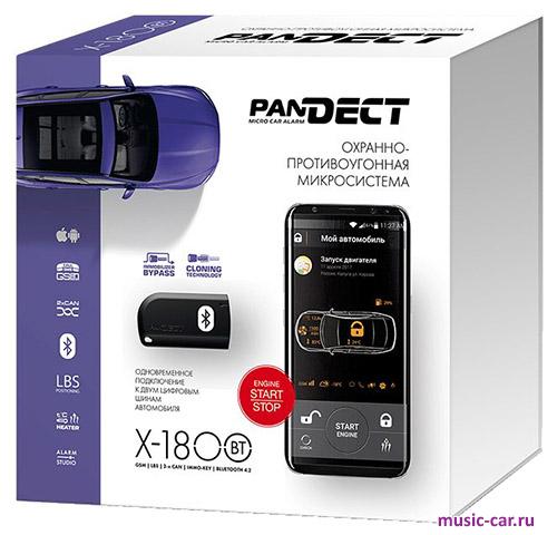 Автосигнализация с обратной связью и автозапуском Pandect X-1800 BT