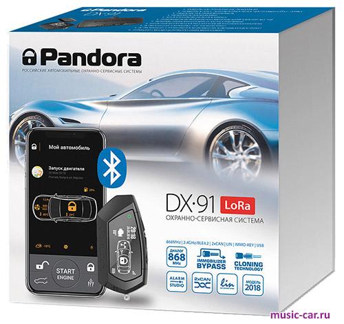 Автосигнализация с обратной связью и автозапуском Pandora DX 91 LoRa