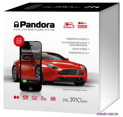 Автосигнализация с обратной связью и автозапуском Pandora DXL 3910 Pro