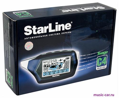 Автосигнализация с обратной связью   StarLine C4