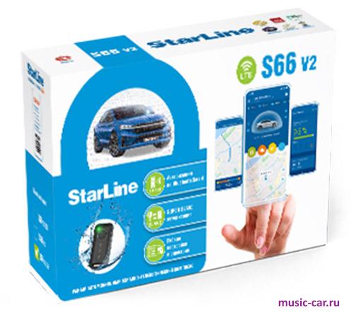 Автосигнализация с обратной связью StarLine S66 v2 LTE