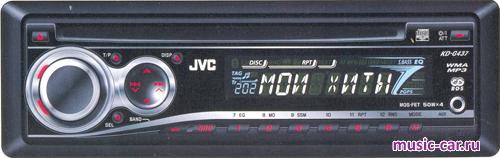 Автомобильная магнитола JVC KD-G437EE