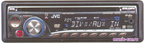 Автомобильная магнитола JVC KD-DV4407EE