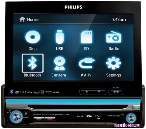 Автомобильная магнитола Philips CED-750
