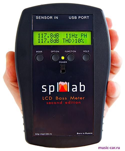 Измеритель звукового давления и шумомер SPL-Lab LCD Bass Meter (Second Edition)