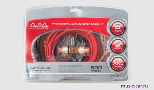 Набор проводов для установки усилителя Aura AMP-2208
