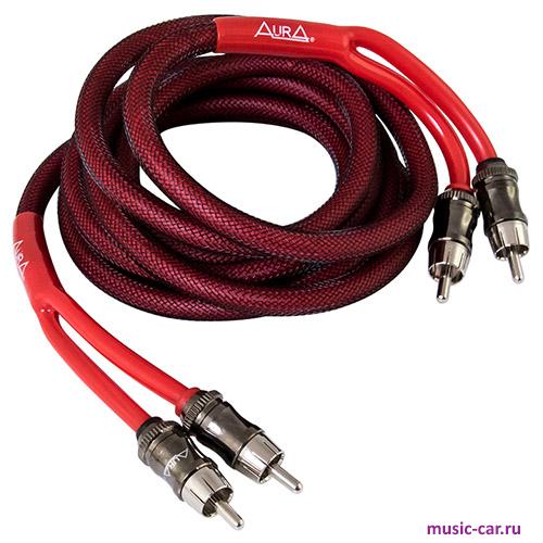 Линейные провода для установки усилителя Aura RCA-C320 MkII