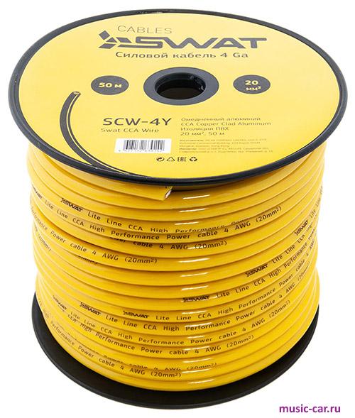 Силовой провод питания Swat SCW-4Y