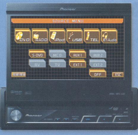 Ресивер Pioneer AVH-P5100DVD