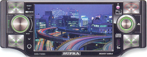 Автомагнитола SUPRA SDD-T4303