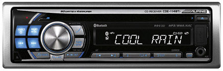 CD-ресиверовы со встроенным Bluetooth-модулем — Alpine CDE-113BT и Alpine CDE-114BTi