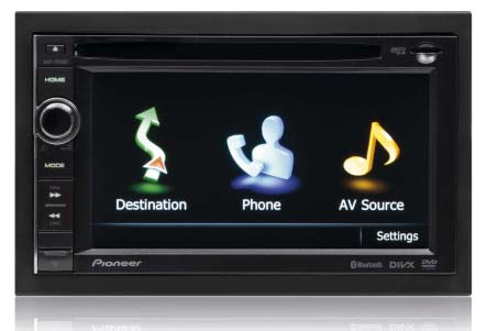 Мультимедийный головные устройства 2DIN. Pioneer AVIC-F930BT