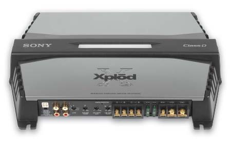 Одноканальные басовые усилители. Sony XM-GTR3301