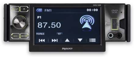 Аудиовизуальные головные устройства 1DIN. Prology DVS-1440