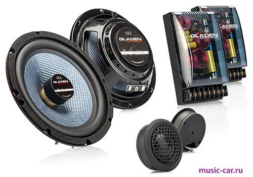 Автоакустика Gladen SQX 165 Slim