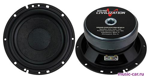 Автоакустика Kicx Sound Civilization W165.5