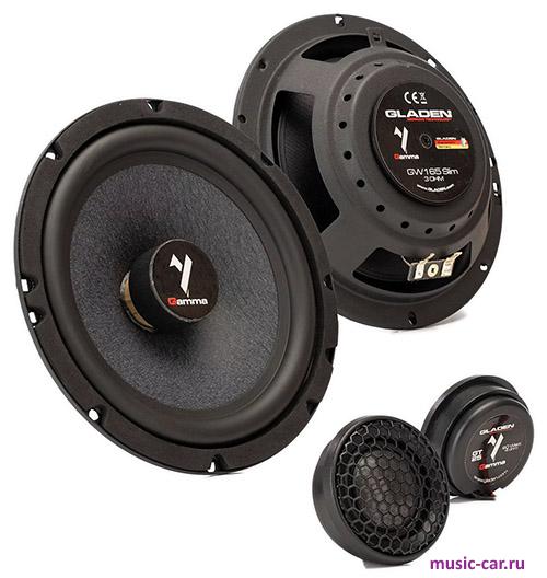 Автоакустика Gladen Gamma 165.2 Slim Автоакустика Gladen Gamma 165.2 Slim