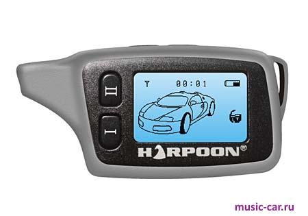 Автосигнализация с обратной связью и автозапуском Harpoon BS3000