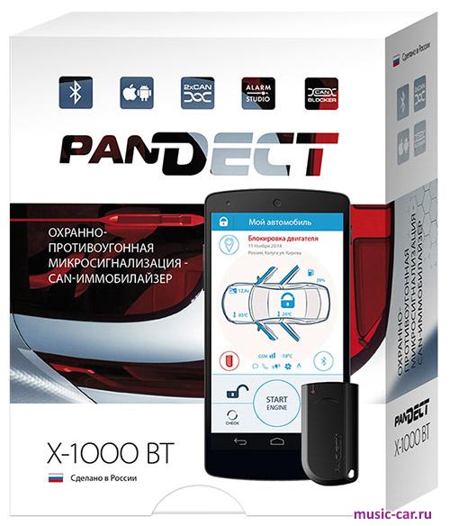 Автосигнализация с обратной связью Pandect X-1000 BT