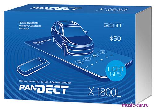 Автосигнализация с обратной связью и автозапуском Pandect X-1800L v5 Light GPS
