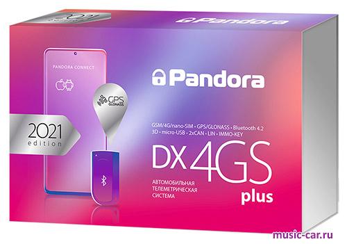 Автосигнализация с обратной связью и автозапуском Pandora DX 4GS Plus