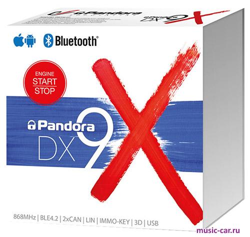 Автосигнализация с обратной связью и автозапуском Pandora DX 9X