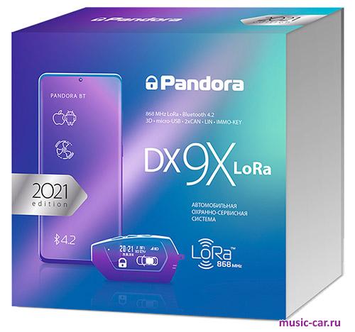 Автосигнализация с обратной связью и автозапуском Pandora DX 9X LoRa