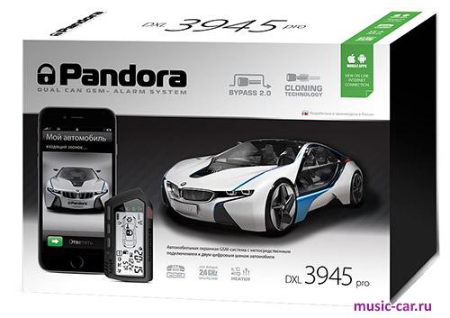 Автосигнализация с обратной связью и автозапуском Pandora DXL 3945 Pro