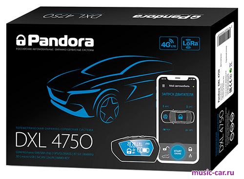 Автосигнализация с обратной связью и автозапуском Pandora DXL 4750