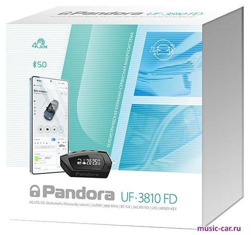 Автосигнализация с обратной связью и автозапуском Pandora UF-3810 FD
