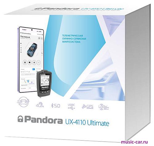 Автосигнализация с обратной связью и автозапуском Pandora UX-4110 Ultimate