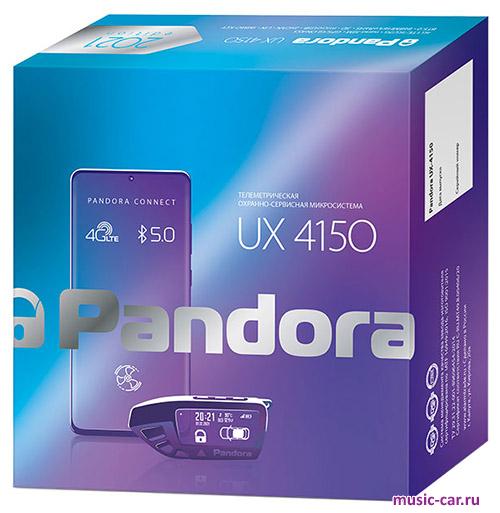 Автосигнализация с обратной связью и автозапуском Pandora UX 4150