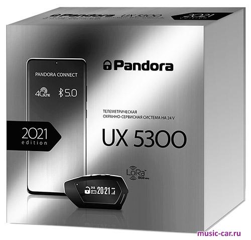 Автосигнализация с обратной связью и автозапуском Pandora UX 5300