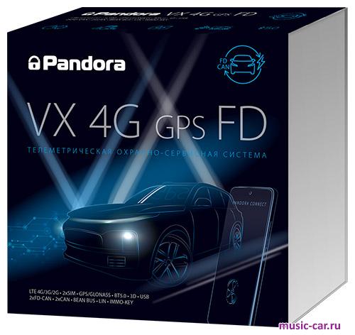 Автосигнализация с обратной связью и автозапуском Pandora VX 4G GPS FD
