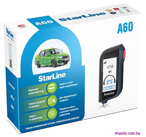 Автосигнализация с обратной связью StarLine A60 BT