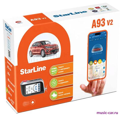 Автосигнализация с обратной связью и автозапуском StarLine A93 v2 LTE