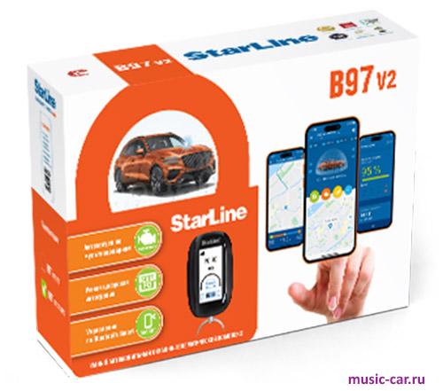 Автосигнализация с обратной связью и автозапуском StarLine B97 v2 3CAN+FD+4LIN LTE GPS
