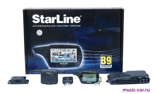 Автосигнализация с обратной связью и автозапуском StarLine B9 Dialog