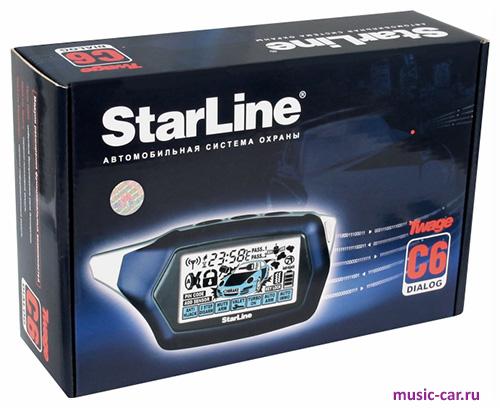 Автосигнализация с обратной связью   StarLine C6