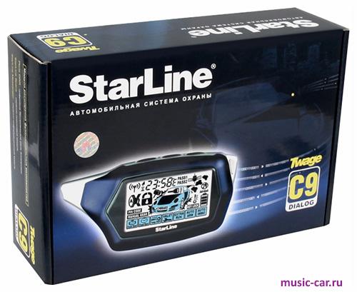Автосигнализация с обратной связью и автозапуском StarLine C9