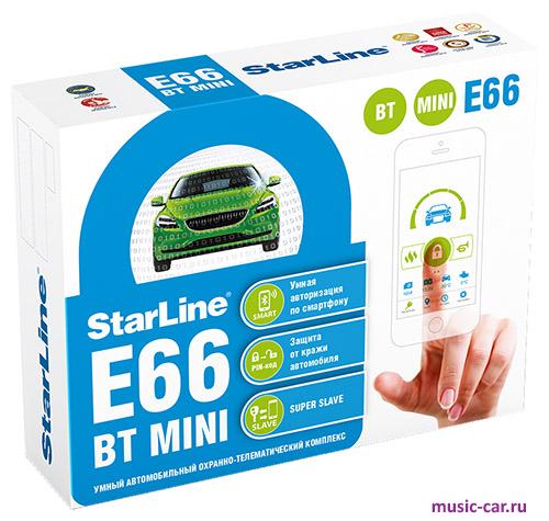 Автосигнализация с обратной связью StarLine E66 BT MINI