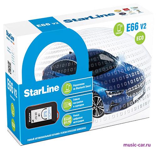 Автосигнализация с обратной связью StarLine E66 v2 ECO