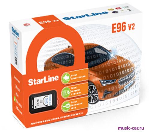 Автосигнализация с обратной связью и автозапуском StarLine E96 v2 GSM ECO
