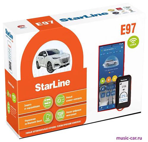 Автосигнализация с обратной связью и автозапуском StarLine E97 LoRa
