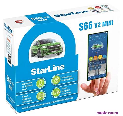 Автосигнализация с обратной связью StarLine S66 v2 Mini
