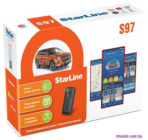 Автосигнализация с обратной связью и автозапуском StarLine S97 CAN FD GPS