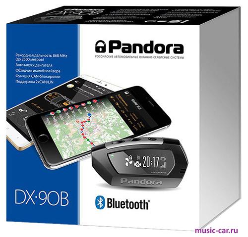 Автосигнализация с обратной связью и автозапуском Pandora DX 90B