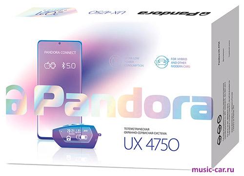 Автосигнализация с обратной связью и автозапуском Pandora UX 4750