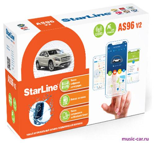 Автосигнализация с обратной связью и автозапуском StarLine AS96 V2 BT 2CAN+4LIN LTE GPS