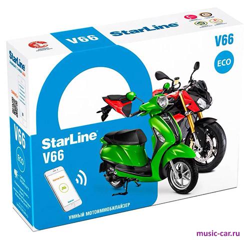Автосигнализация для мотоциклов StarLine MOTO V66 ECO